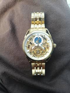 Fitron Original Watch| All Gold Skeleton |