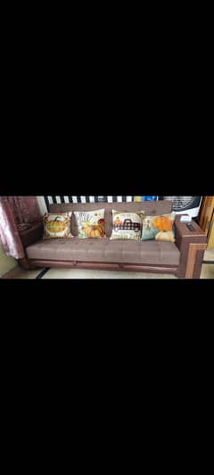 Sofa Cum bed with and without cushions