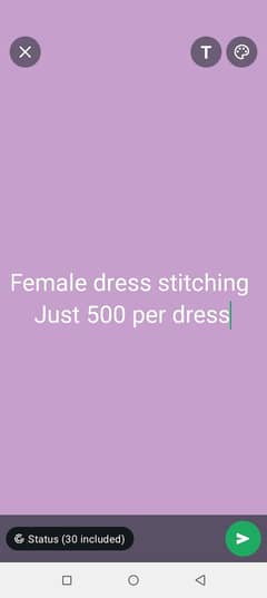 female dress with neat stitching just in Rs 500 per suit