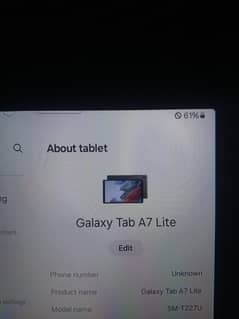 Samsung Galaxy Tab A7 lite