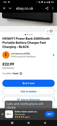 power bank for sale 2 month pehly dubai se liya tha