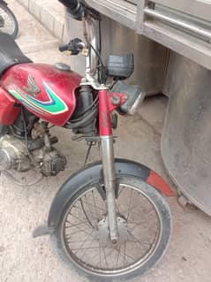 Honda Cd 70 Red color 2017