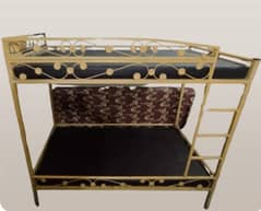 Iron Bunk bed for sale without mattresses