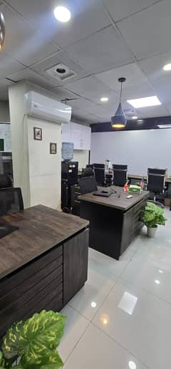 750 Square Feet Full Furnished Cooperate Office Available For Rent In Gulberg