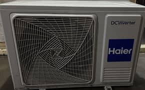 ac haier 1 ton only use 1 month  warranty lifetime