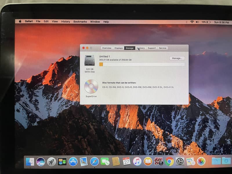 Macbook pro 2011 core i5 4