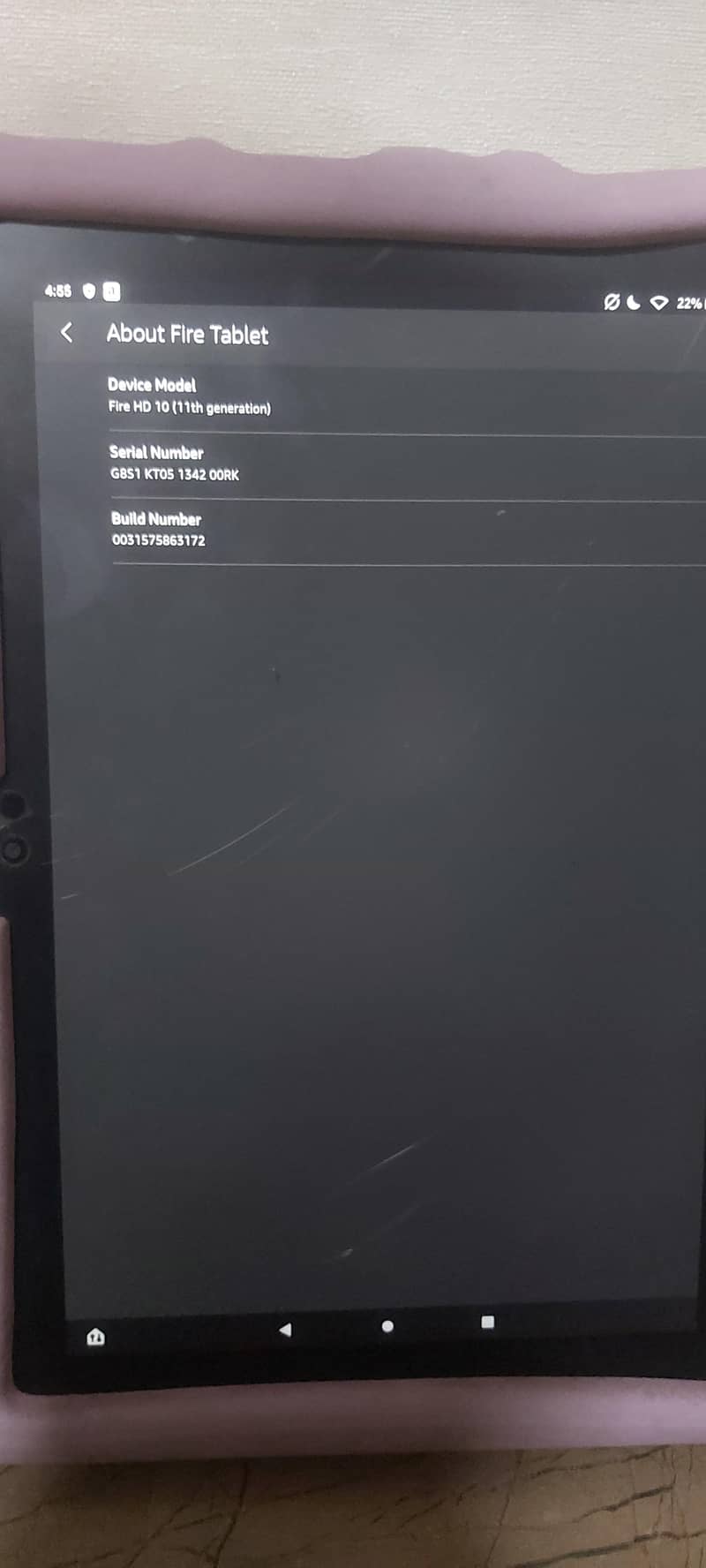 Amazon Tablet 11 Generation 5