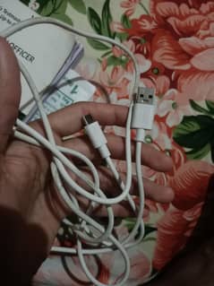 USB Type-C wire with green line