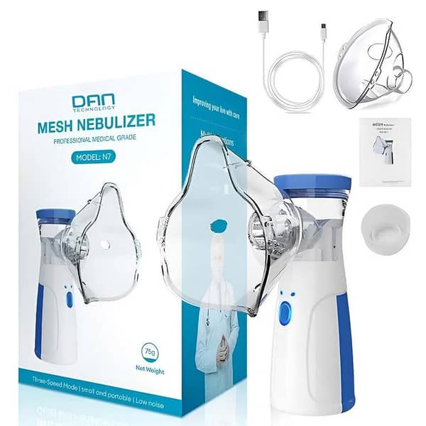 Deepsea Life Sciences Portable Handheld Mesh Nebulizer for Adults, Kids, and Infants