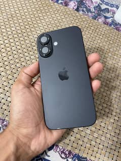 iPhone 16 PTA approved complete box 100% health 11 months warranty
