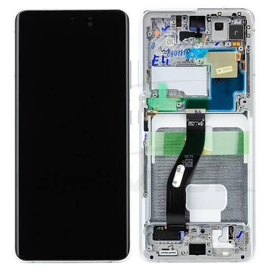 S21ultra sirf lcd with frame 2line only 0