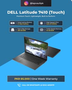 Dell Latitude 7410 (Touch) Core i5-10310U 10th gen | 16 / 256 GB
