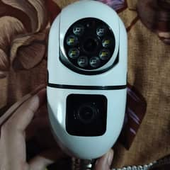 Wifi Dual Lens 360° Wireless IP Camera | Night Vision | Indoor Securi