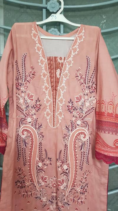 lawn dress large to xl size