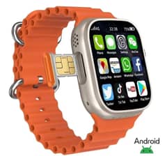 4G ultra smart watch social media app working PTA approved Granteee