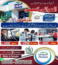 Driver jobs , Rider Jobs , Company Work permit Visa , Jobs in Saudia