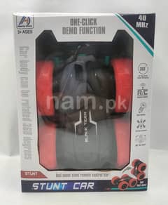 High-Speed Remote Control - RC Stunt Car - Double Sided Flip & Roll!