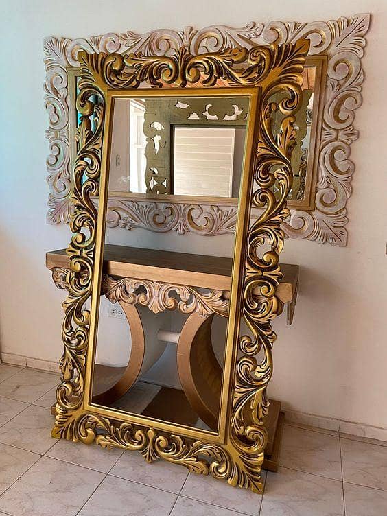 wall mirror and lamps price same 0