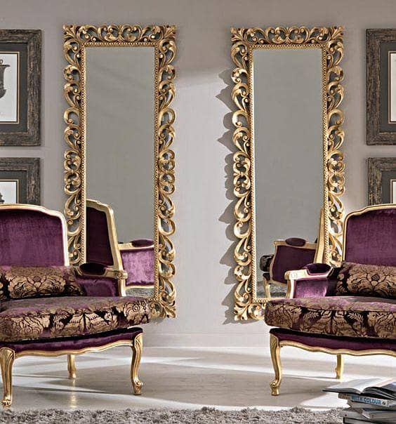 wall mirror and lamps price same 6
