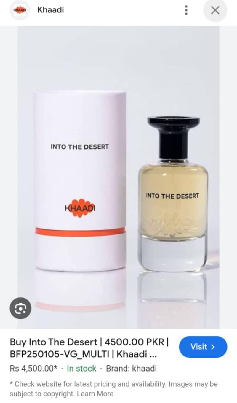 khaadi Perfume 1