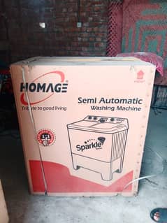 homeage new washing machine