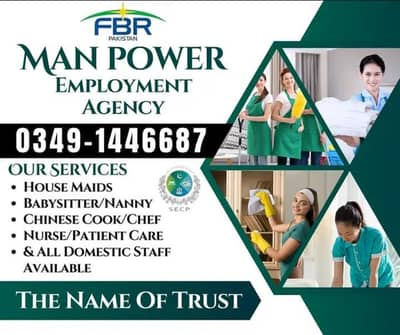 House Maids/Filpino maids/Driver/Cook/Baby Sitter/All type of staff