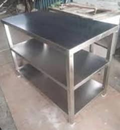 steel table