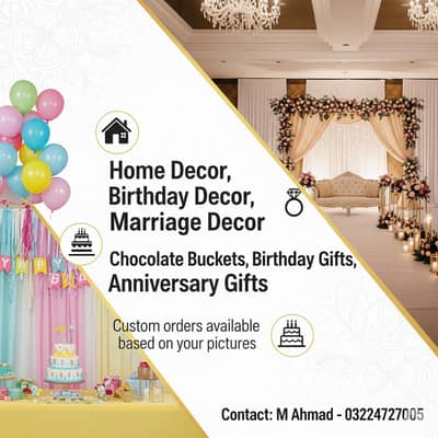 DECORATION & GIFTS MAKING