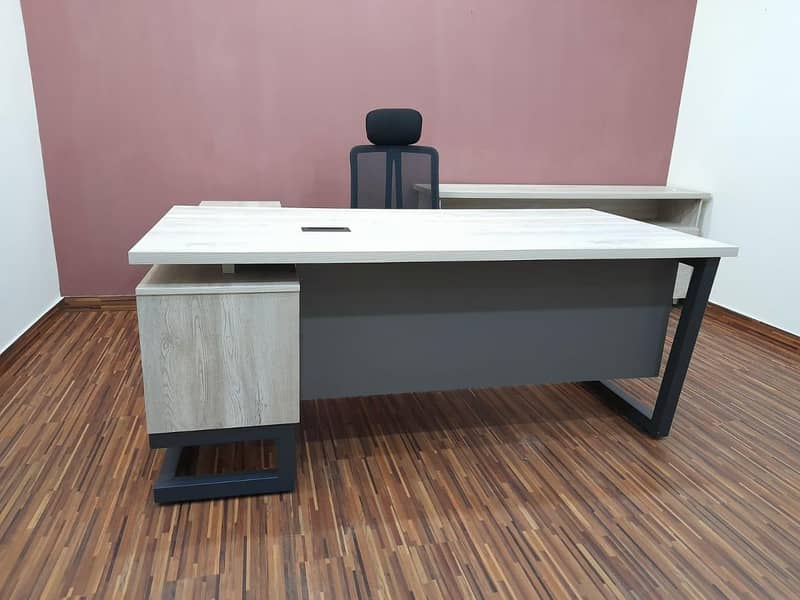 Modern Executive Office Table , Best for Work & Home Office 0