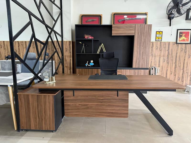 Modern Executive Office Table , Best for Work & Home Office 13