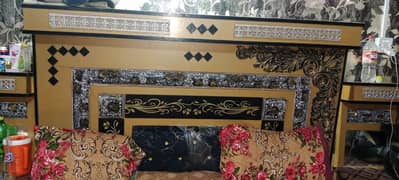 bed side table dressing showcase without matress