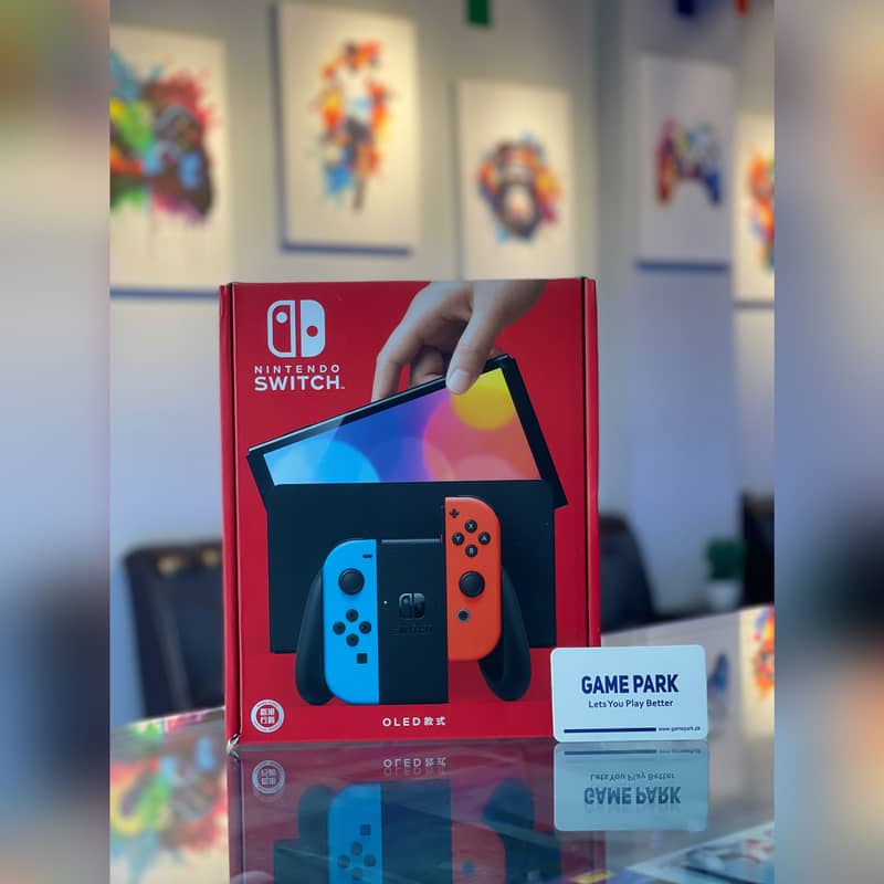 Nintendo Switch OLED Slightly Used 0