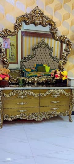 Modren pure wood bed