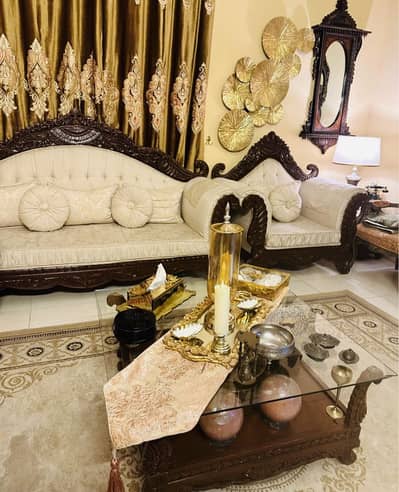 Pure sheesham wood sofa set