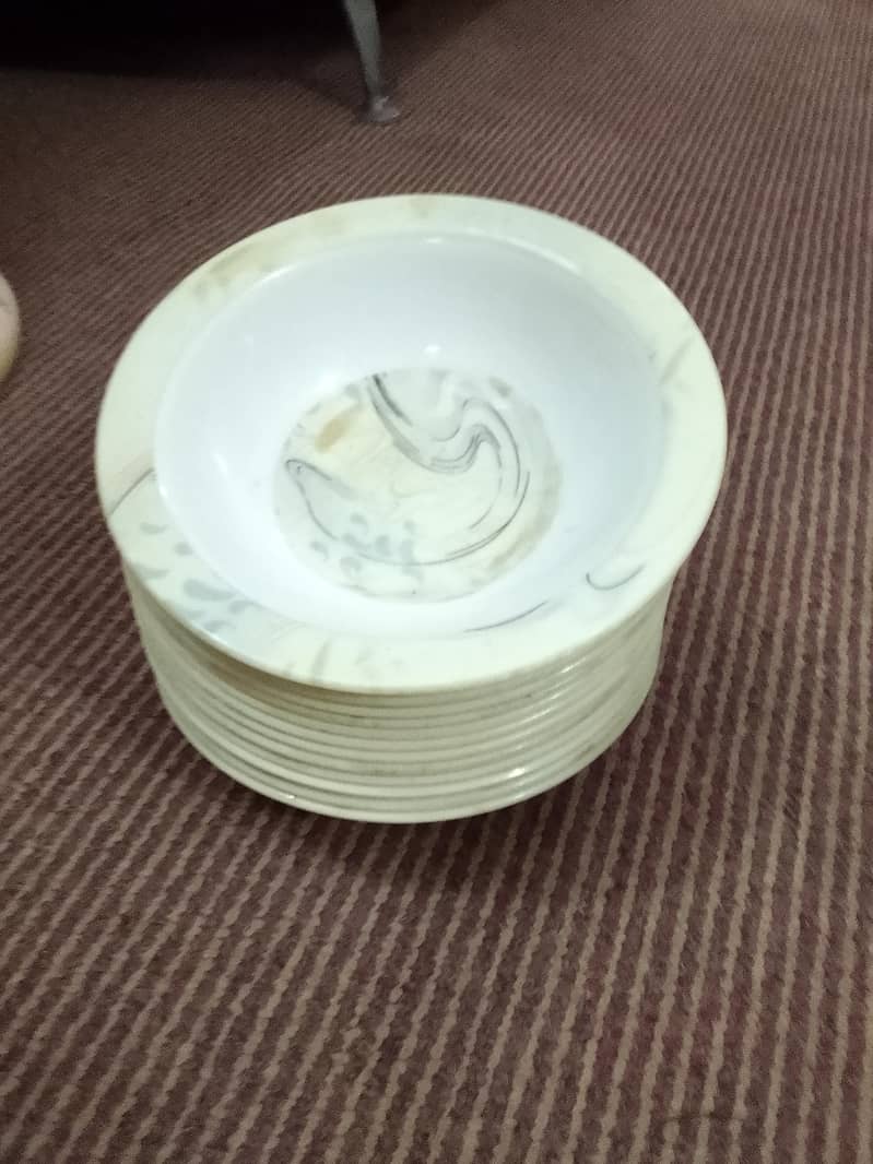 غیراستعمال شدہ پلاسٹک  کے برتن 2