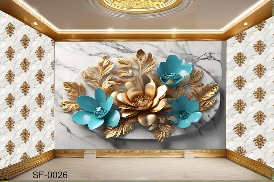 3d wallpaper waterproof 1
