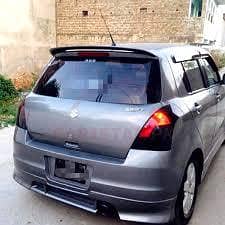 All car Kit And Spoiler Silver, White and Blac(Contact on 03209436735)