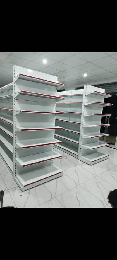 super store racks shelves cash counter available
