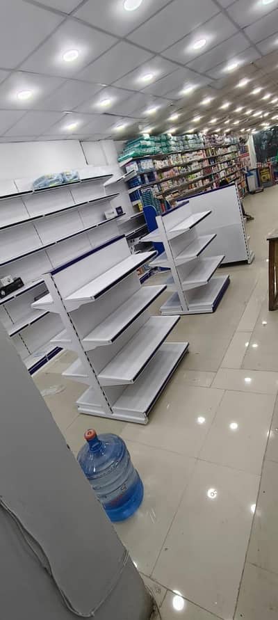 Display store racks cash counter available