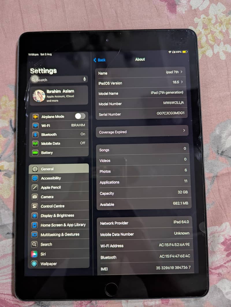 Apple IPad 7th Generation 0