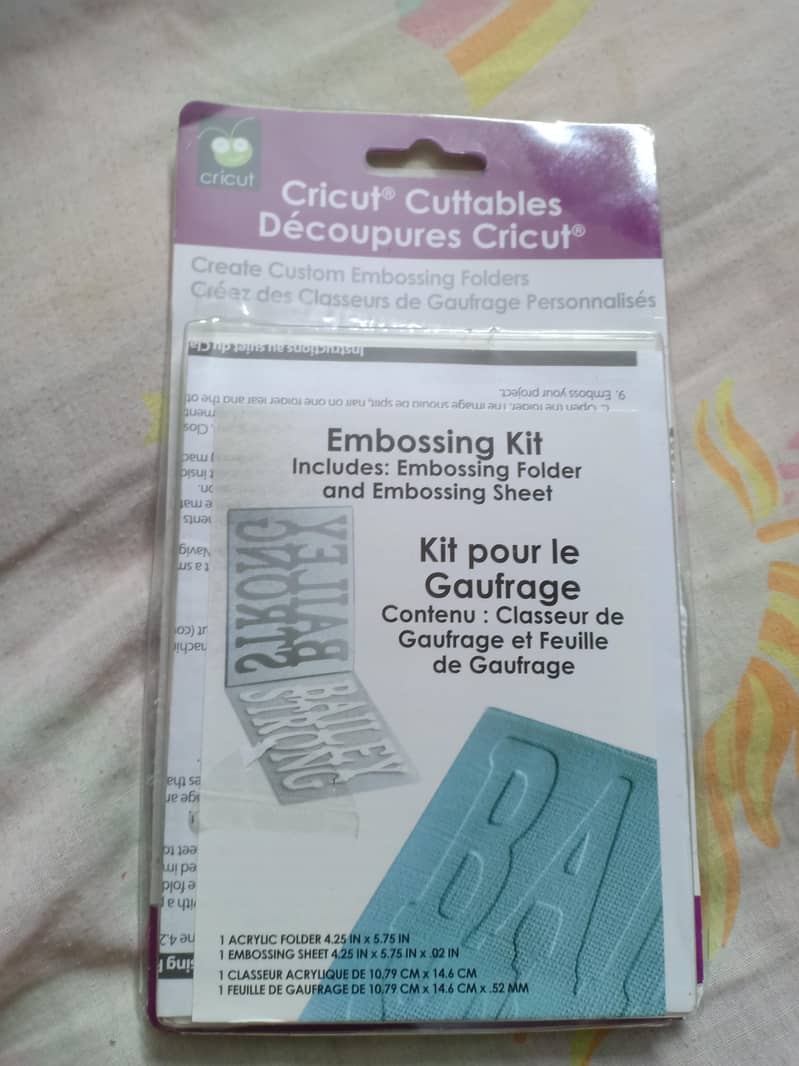 Cricut Embossing Kit 0