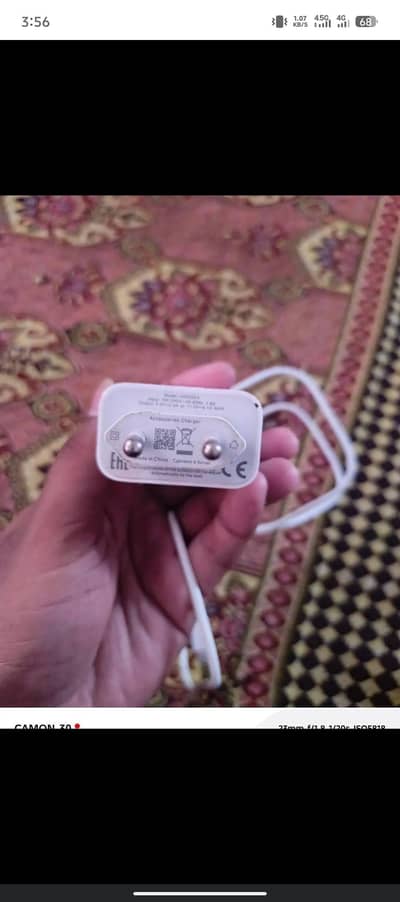 Infinix 45 watt orignal fast charger