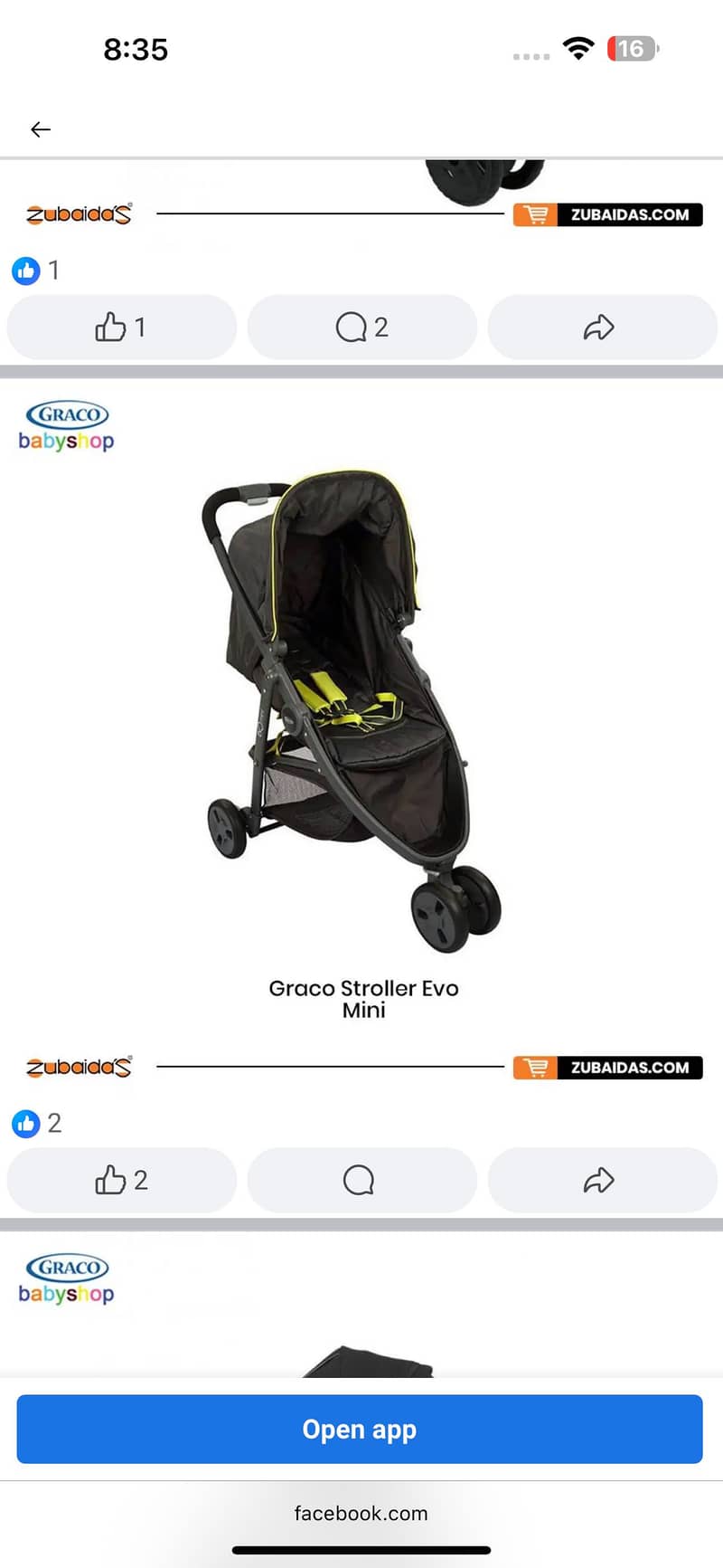 Stroller graco uk 1