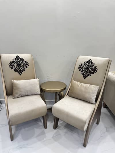 Chairs plus sofa set
