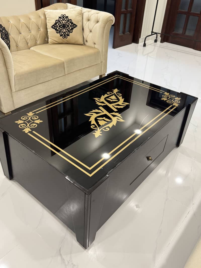 Chairs plus sofa set with centre table 1