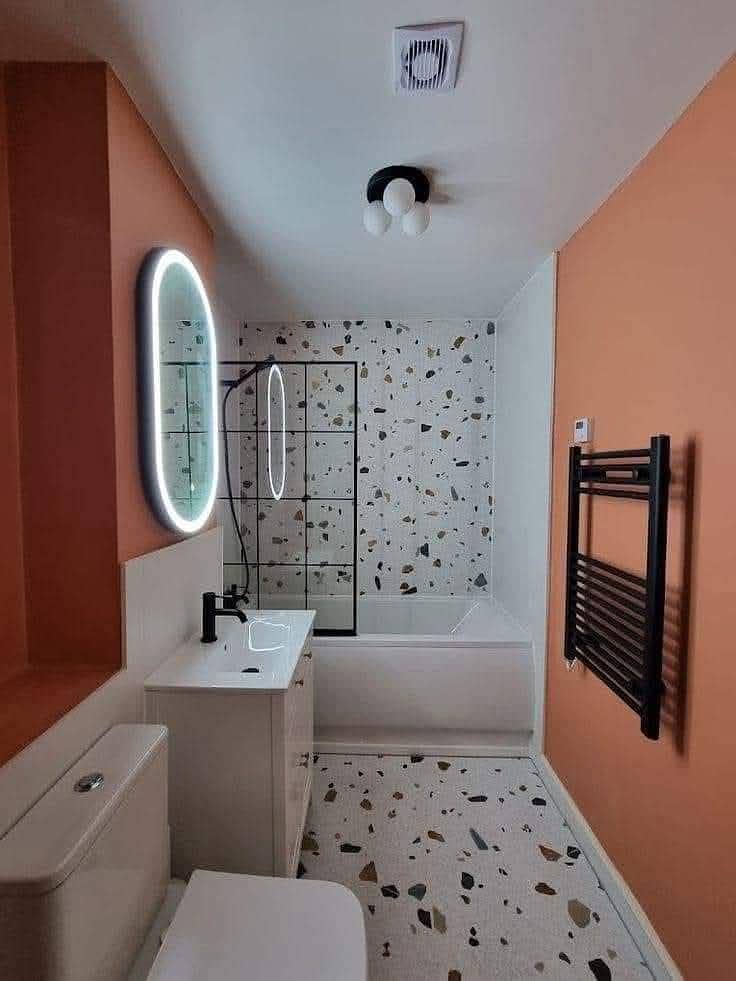 Expert Grey Structure, Tile Fitting & Marble Fixing Services 3