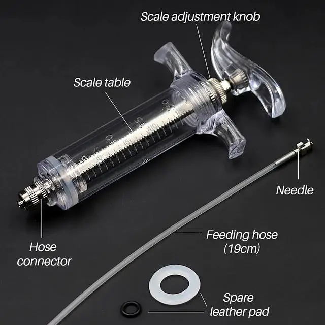 Bird baby Feeding syringe adjustable — photo 2
