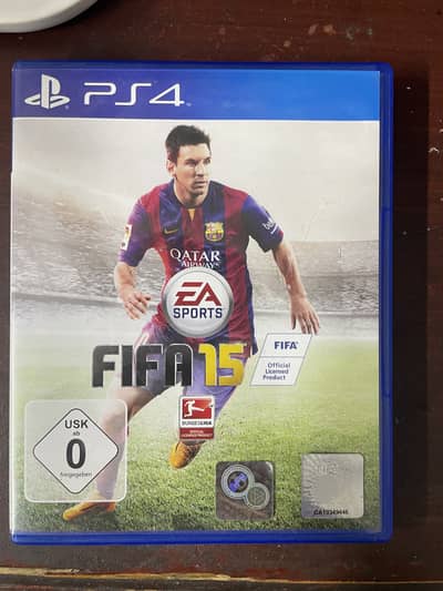 Ps 4 Fifa 15 for sale 1  week used orignal  import from Germany 