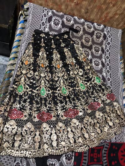 Unique organza lehnga with blouse