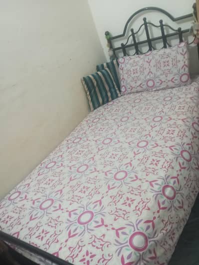 Single Bed wrought Iron